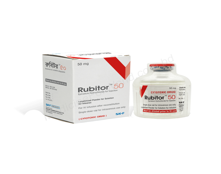 Rubitor- Generic EPIRUBICIN HYDROCHLORIDE- Eskayef pharma
