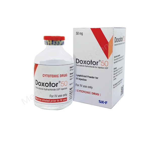 DOXOTOR- 通用的 Doxorubicin Hydrochloride- Eskayef制药有限公司