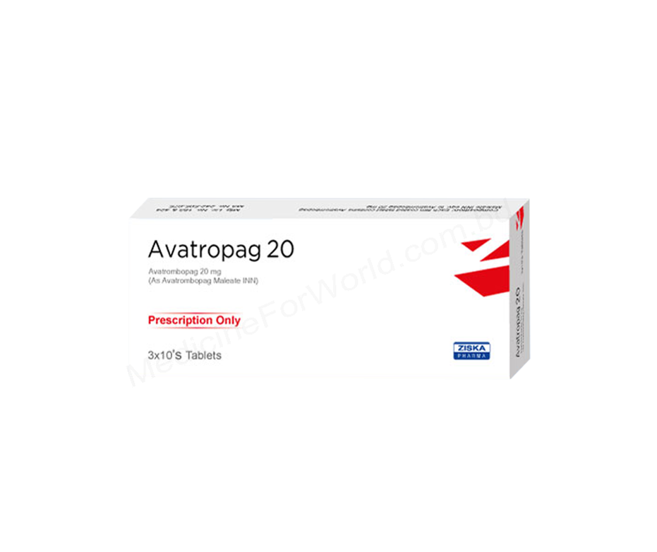 Avatropag- Generic Avatrombopag- Ziska Pharma