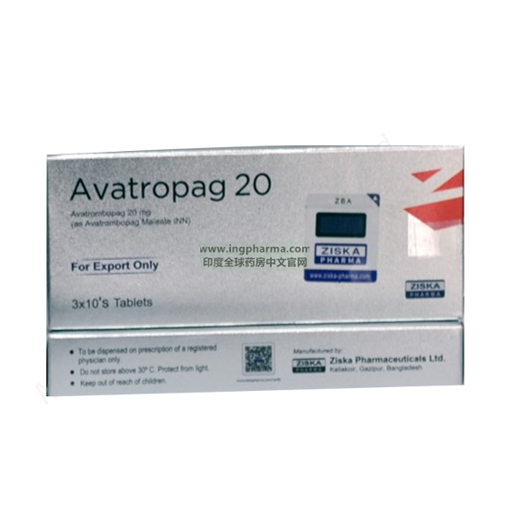 Avatropag- Generic Avatrombopag- Ziska Pharma