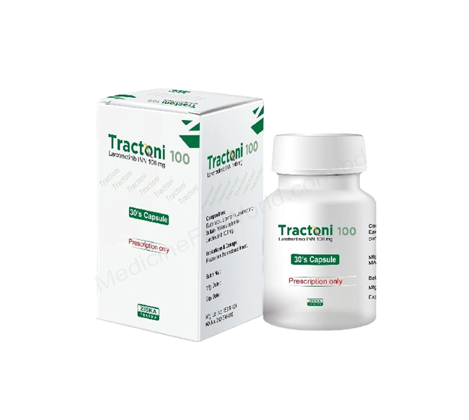 Tractoni- 通用的 拉罗替尼- Ziska Pharma