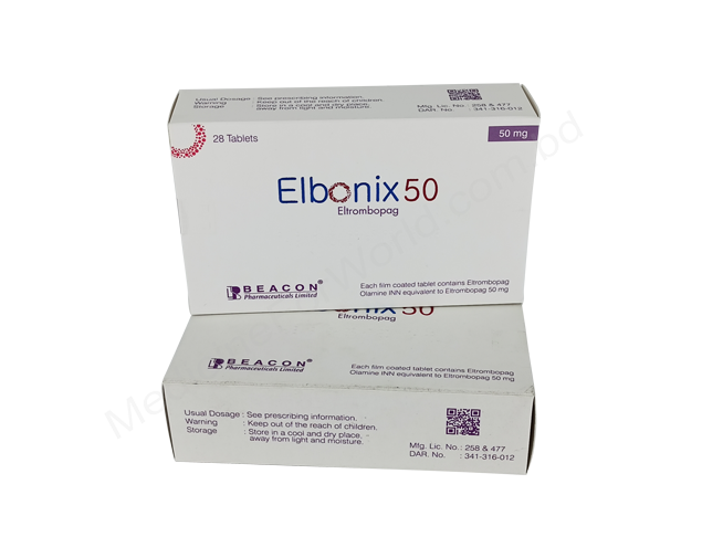 Elbonix/ ETP- Generic Eltrombopag- Beacon pharma