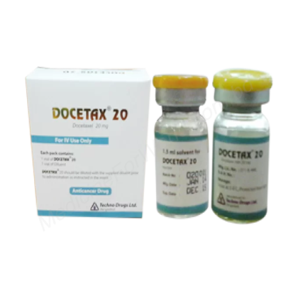 Docetax 20 мг/ 0.5мл / 80 мг/ 2 мл